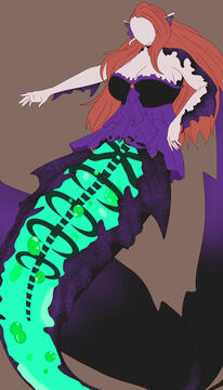 Halloween Mermaid Concept